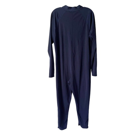 Kiefer Aquatics Blue Long Sleeve Full Zip One Piece Wetsuit Swimsuit Medium 38 - Picture 3 of 6